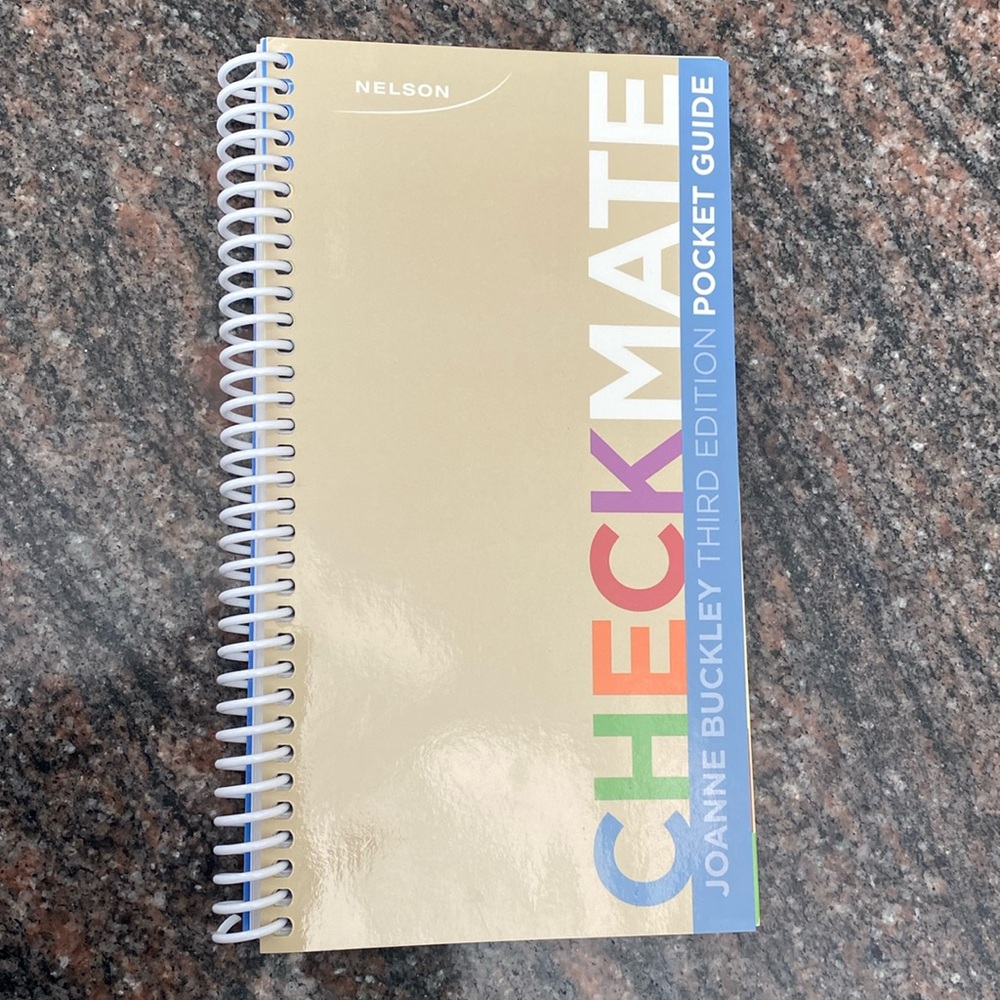 Nelson Checkmate Pocket Guide - Joanne Buckley - Third Edition